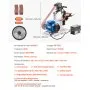 VEVOR 1500W 2HP Belt Sander Grinder, 2" x 82" Variable Speed Belt Grinder for Metalworking, 3 in 1 Belt Sander Polisher with 3 Grinding Moulds & Flat Platen Tool Rest for Knife Making