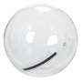 VEVOR 1,5M vesikävelypallorullapallo puhallettava kävelypallo PVC Zorb Ball vetoketjulla ilmapuhaltimella (1,5M)