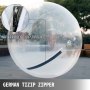 VEVOR 1,5M vodní vycházkový míč Roll Ball Nafukovací vycházkový míč PVC Zorb Ball Tizip Zip s foukačem vzduchu (1,5M)