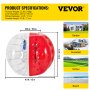 VEVOR Inflatable Bumper Ball 5 FT / 1.5M Diameter, Bubble Soccer Ball, Blow It Up in 5 Min, Inflatable Zorb Ball for Adults or Children (5 FT, Red)