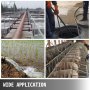 sumergible industrial del arrabio de la amoladora del cortador de las aguas residuales de Pump1.5hp del sumidero 6340gph
