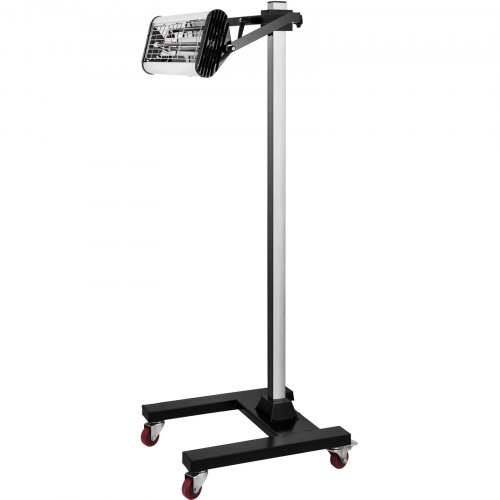 VEVOR 1000W Baking Infrared Paint Curing Lamp 220V Short Wave Infrared Heater Car Bodywork Repair Paint Dryer/Stand (1000W Dryer Lamp +Stand)