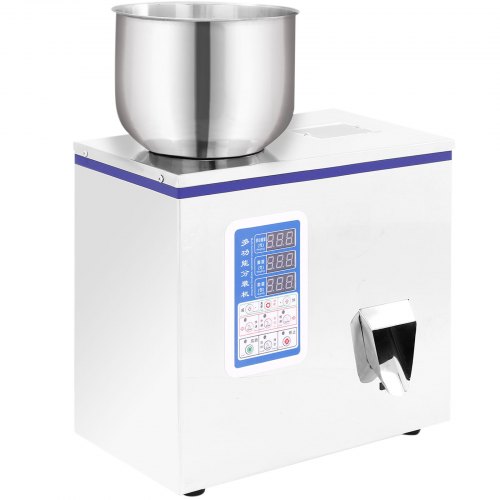 VEVOR Powder Filling Machine 100g, Automatic Powder Filler Machine, Powder Particle Weighing Filling Machine 10-20 Bags/Min, Automatic Weighing And Filling Machine for Seeds Beans etc.