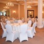 VEVOR Stretch Spandex Folding Chair Covers, Universal Fitted Chair Cover, Removable Washable Protective Slipcovers, for Wedding, Holiday, Banquet, Party, Celebration, Dining (100PCS White)