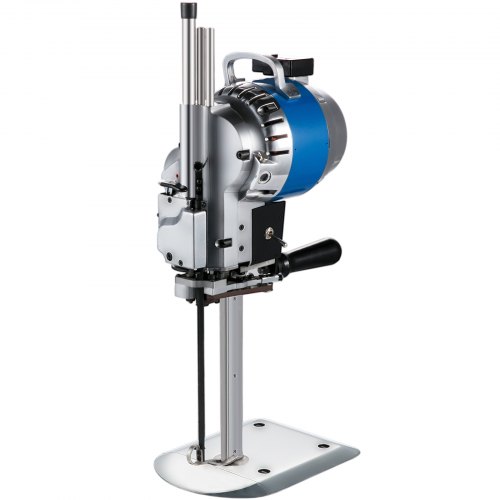 VEVOR Fabric Cutting Machine 10 inch High Speed Straight Knife Cloth Cutting Machine 750W Industrial Fabric Cutting Machine with Automatic Knife Sharpen(10 inch)