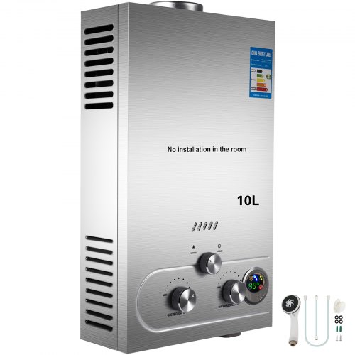 10l Lpg Tankless Hot Water Heater Propane Gas On-demand Instant Boiler Us