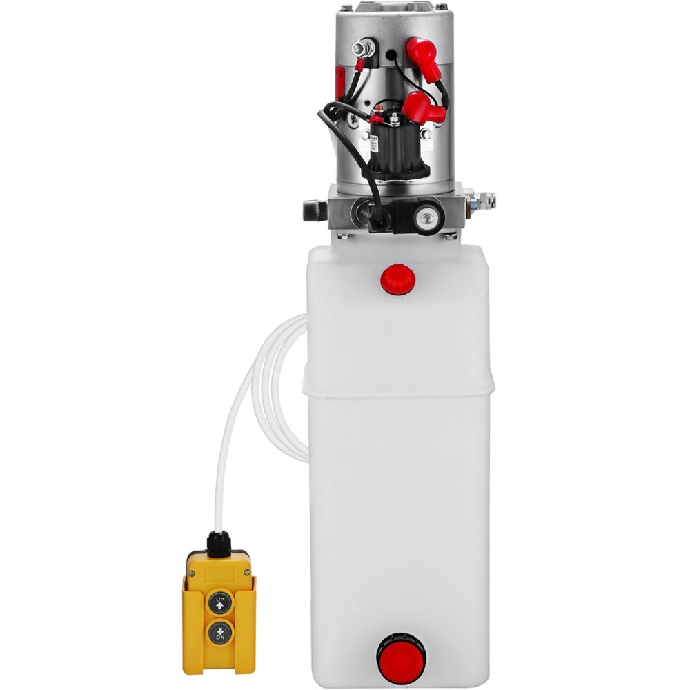 10 Quart Single Acting Hydraulic Pump Dump Trailer Reservoir Crane Repair