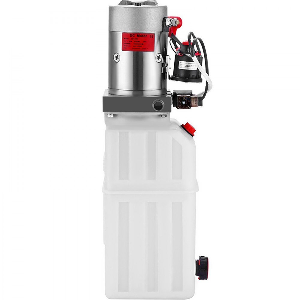 10 Quart Single Acting Hydraulic Pump Dump Trailer Reservoir Crane Repair