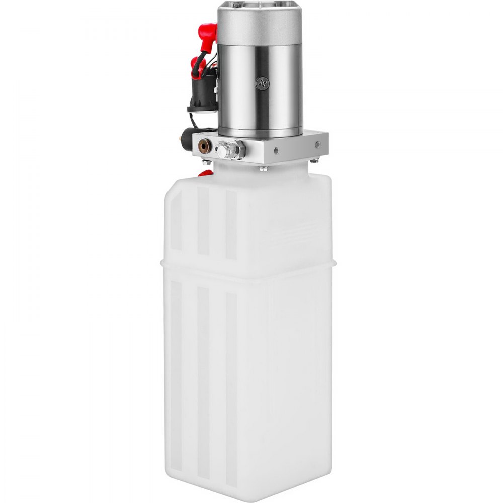 10 Quart Single Acting Hydraulic Pump Dump Trailer Reservoir Crane Repair