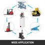 10 Quart Single Acting Hydraulic Pump Dump Trailer Reservoir Crane Repair