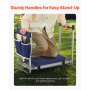 Garden Kneeler 11" EVA Pad 2 in 1 Folding Garden Kneeling Stool Heavy Duty