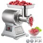 VEVOR 1.5HP 1100W Meat Grinder Stainless Steel 220 RPM Electric Meat Grinder Commercial Grinder for Industrial and Home Use