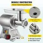 VEVOR 8500W Commercial Stainless Steel 204.1 kg Meat Grinder Cutter Blade Plate Sausage Stuffer