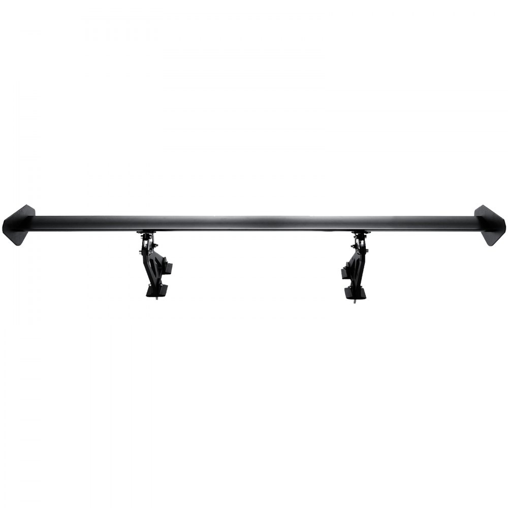 black VEVOR gt wing car spoiler with adjustable brackets for enhanced aerodynamics.