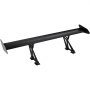 black VEVOR gt wing car spoiler with adjustable dual supports on white background.