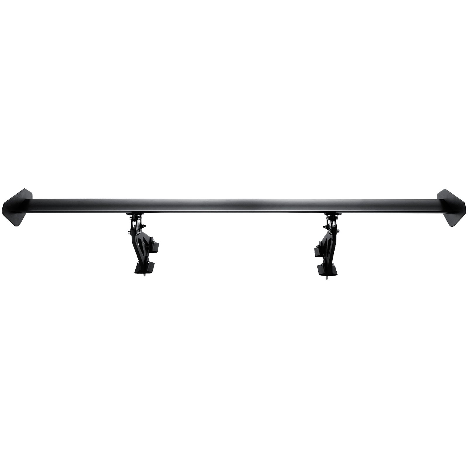 black VEVOR gt wing car spoiler with adjustable brackets for enhanced aerodynamics.