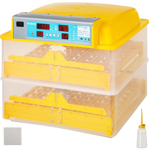 112 Auto Eggs Digital Chicken Duck Incubator Automatic Poultry Hatcher