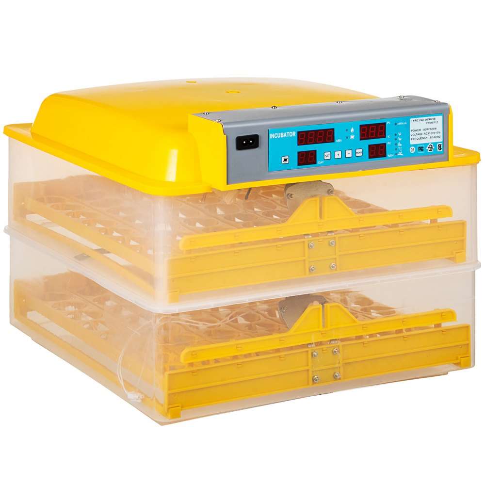 Incubadora automática de aves de corral 112 Auto Eggs Digital Chicken Duck Incubadora