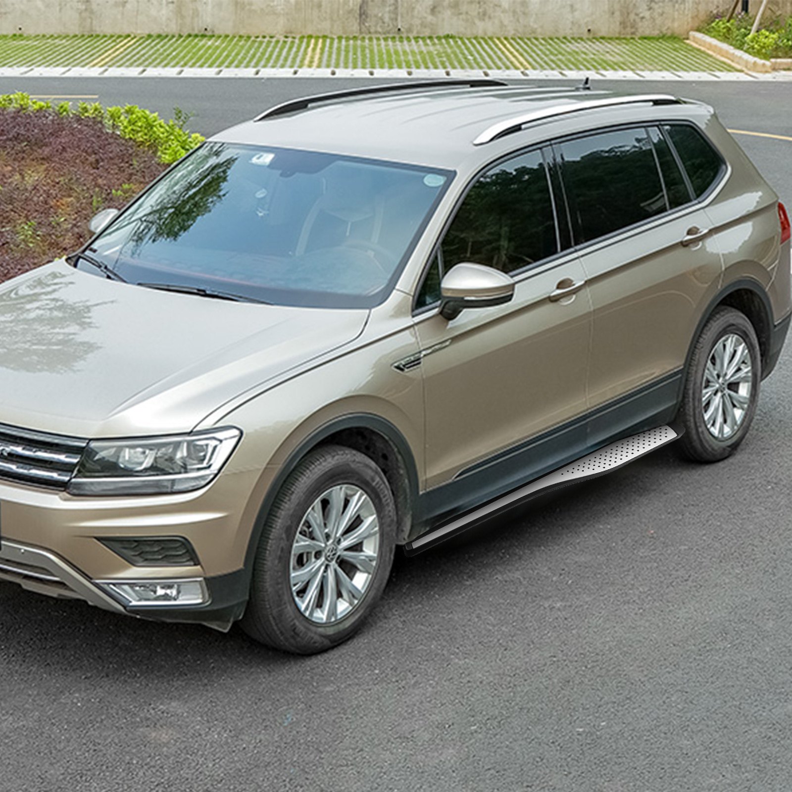 12-16 For Honda CRV Aluminium Alloy Running Bar Board Side Step Pair Set