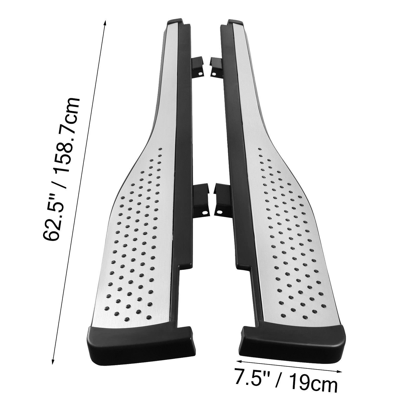 12-16 For Honda CRV Aluminium Alloy Running Bar Board Side Step Pair Set