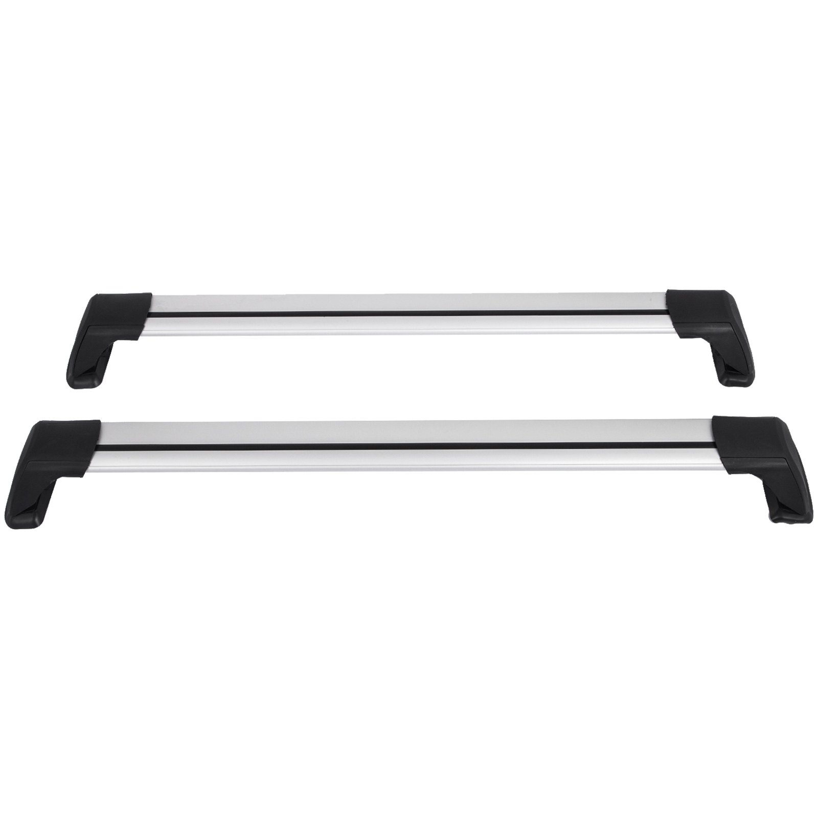 VEVOR Roof Rack Cross Bars, Compatible with 2012-2018 Mazda CX5, 75 KG Load Capacity, Aluminum Alloy Anti-Rust Crossbars, Rooftop Cargo Bag Luggage Carrier