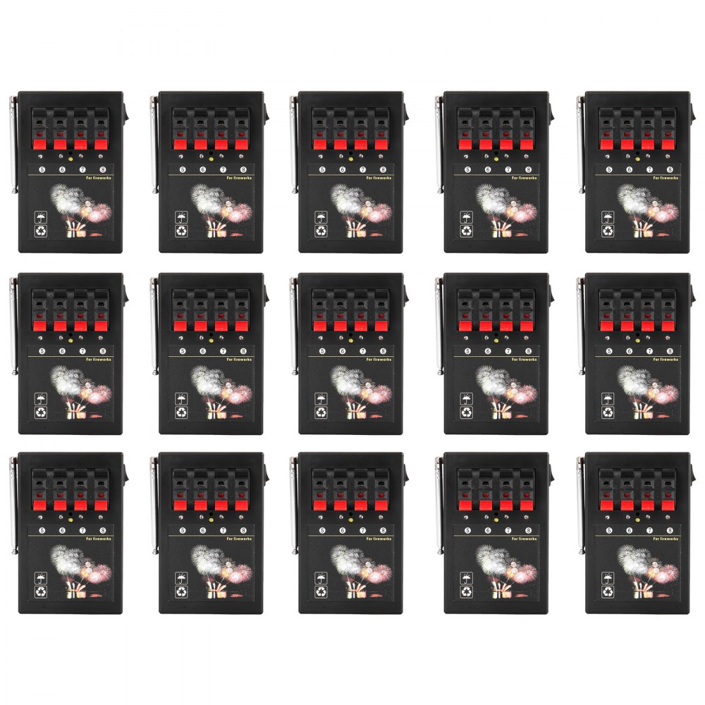 New 60 Cues FCC Fireworks Firing System 1200 Channel CE Wireless Remote Control