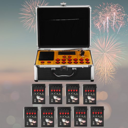 36 Cues Fireworks Firing Control System Decoration Intellectualized Wireless