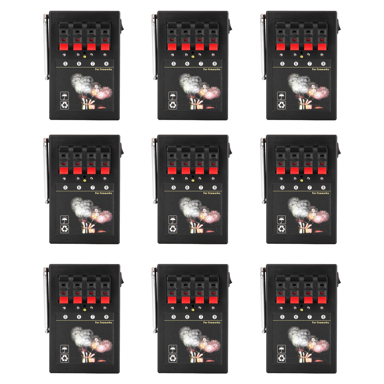 36 Cues Fireworks Firing Control System Decoration Intellectualized Wireless