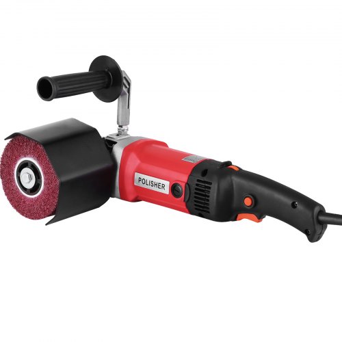 VEVOR 1200W Electric Polisher Burnishing Machine, Grinder Brushing Machine 600-3000RPM, Disc Diameter 120x100mm, Ideal for Car Polishing, Furniture/Wood Polishing grinding, Paint/Rust Removal