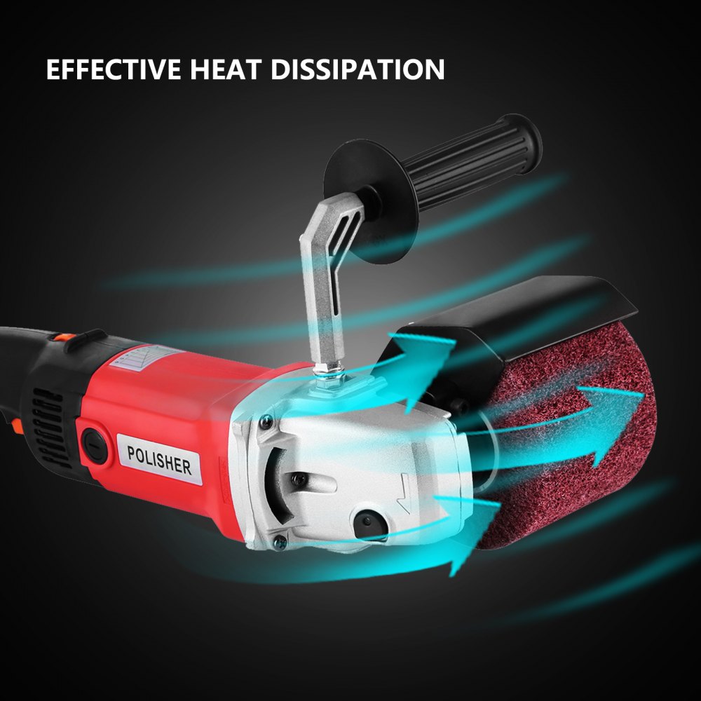 Metal Stainless Steel Flat Face Die Finishing Burnishing Polisher Sander Grinder