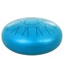 VEVOR Steel Drum 13 Notes Percussion Instrument 12 Inches Tongue Drum, Steel Tongue Drum, Steel Drums Instruments With Bag, Book, Mallets, Mallet Bracket, Hang Pan Drum Instrument, Sky Blue