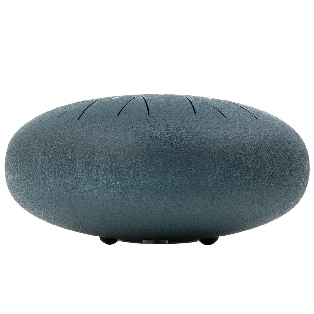Steel Tongue Drum Percussion Instrument 13 Notes 12 Inches Tongue Drum Navy Blue