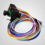 VEVOR 12 Circuit Wiring Harness 12 Fuses Universal Street Rod Harness Muscle Car Hot Rod Street Rod