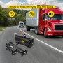 New Quad 4 Train Air Horn Kit Semi Truck Boat w/ 150 PSI Compressor 12V 3 Liters