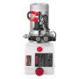 VEVOR 3 L Hydraulic Power Unit, Double Acting Dump Trailer Pump, 22 MPa Max Relief Pressure & 3.4 L/min Flow Rate, DC 12V Hydraulic Pump with Metal Reservoir for Dump Trailer Car Lifting