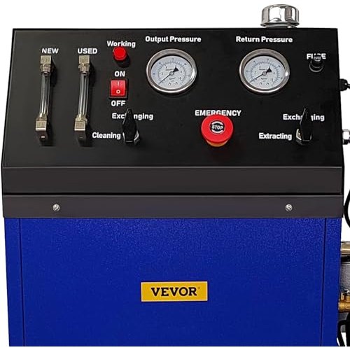 VEVOR Flush Machine DC12V 0-60PSI Automatic Transmission Fluid Exchanger Heavy Duty Transmission Flush Machine for Small Gasoline Motor Car and Diesel Vehicle