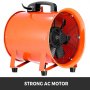 VEVOR Utility Blower Portable Extractor Fan 300 mm 3900 m³/h 3300 RPM Ventilator