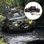 VEVOR 13500 LBS Electric Truck Winch12v Electric Winch ATV Synthetic Rope with Remote Control