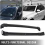 Lockable Cross Bar for BMW X5 F15 2014-2021 Roof Rack Rail Black Pair Aluminum