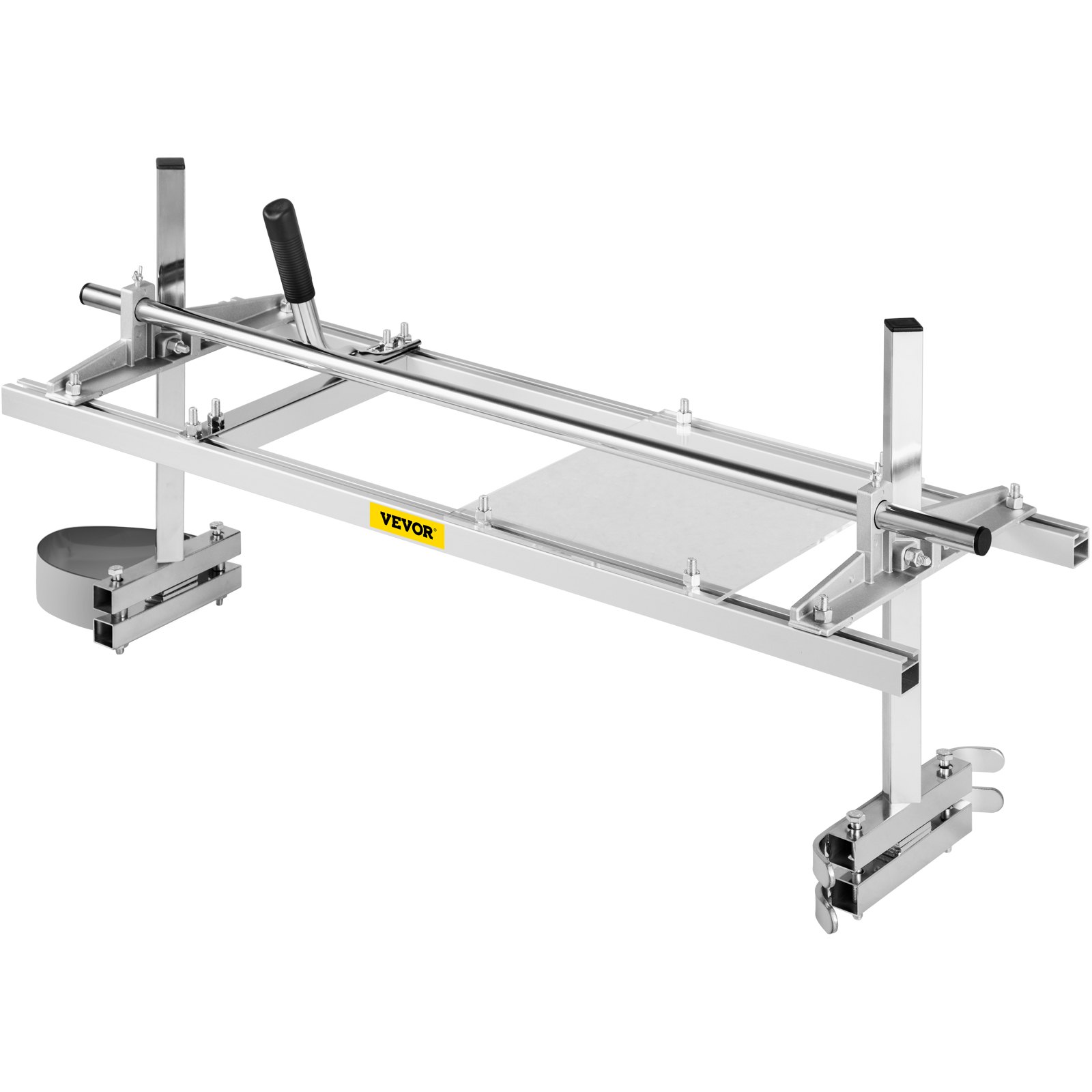 VEVOR chainsaw mill with adjustable guide bar and sturdy frame.