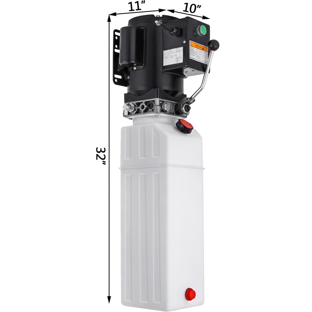 VEVOR 220-240V Car Lift Hydraulic Power Pack Lift Gates Vehicle Hoist 2950 PSI Hydraulic Powerpack 2.2 HP Hydraulic Power Pack For 2 & 4 post Lifts Car Lift Hydraulic Power Unit 14 Liter/3.5Gallon