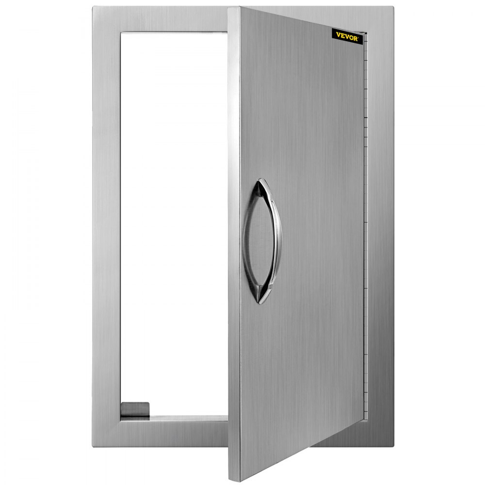 14"x20" Bbq Stainless Single Walled Island Door Cabinet Stainless Durable