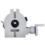 VEVOR Masă rotativă verticală și orizontală de 150 mm/5,9 inch, cap divizor de 150 mm, masă de lucru rotativă rotundă, sistem de indexare pentru mașină de frezat, șurub reglabil de 5,9 inch, sistem de indexare cu placă divizoare