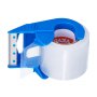 VEVOR Clear Packing Tape, 1.5 inches Core, 6 Rolls 1.88 Inches x 25 Yards Packing Tape with Dispenser, 2.7 Mil Heavy Duty Packaging Tape Designed for Moving, Storage and Packing, Shipping and Mailing
