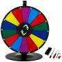 15" Tabletop Color Prize Wheel Spinnig Game Trade Show Fortune Mark Pen