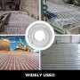 VEVOR 984Ft Roll of 1/2" PEX-AL-PEX Tubing Oxygen Barrier Radiant Floor PEX Pipe Radiant Heat Floor Heating Plumbing 300M Inner Aluminum Layer PEX Tubing Pipe(300m)