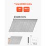 16 Gauge Finish Nails 2 in Finish Nail 2000-Count for 20° Angled Nailers