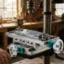 Mesa de fresado VEVOR de 17,7 x 6,7 pulgadas, mesa de fresado compuesta de 2 ejes con movimiento en 4 direcciones, mesa de fresado multifuncional de estructura robusta, para fresadoras y taladradoras.