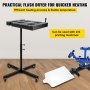 VEVOR Flash Dryer Temperature Display Flash Dryer for Screen Printing Adjustable Stand T-Shirt Curing Screen Printing Flash Dryer (18 x 18 Inch with Electrical Control Box)