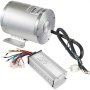 VEVOR 1800w elektrisk børsteløs likestrømsmotorsett 48V, børsteløs motor likestrøm høyhastighets børsteløs motor med 32A hastighetskontroller og gasshåndtaksett
